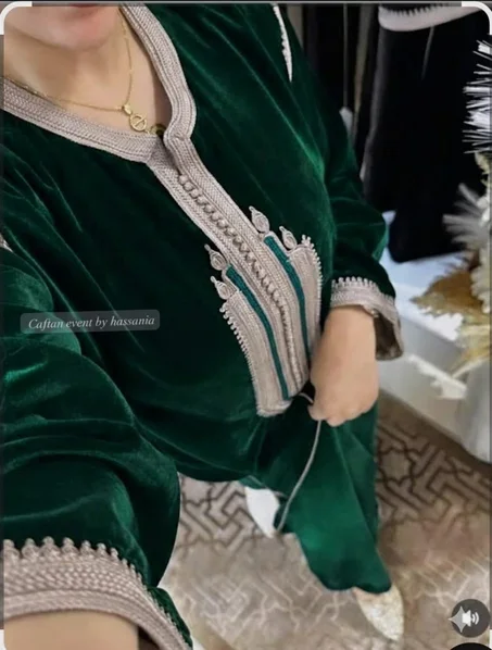 قفطان مغربي للافراح والمناسبات