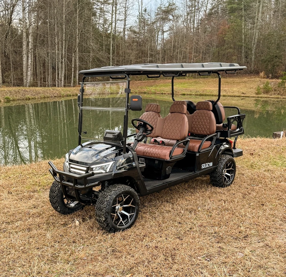 SDLanch SDLGC100 6-Person Electric Golf Cart 72V