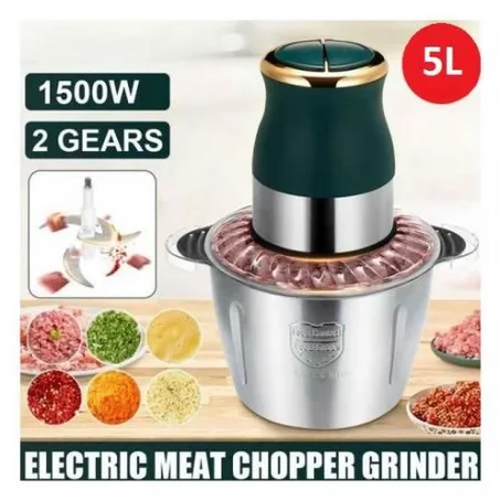 Kraft line MULTI-FUNCTION BLENDER - HACHOIR ELECTRIQUE MULTI-FONCTION INOX AVEC 4 LAMES 1500W 5L