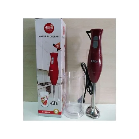 PARTAGEZ CE PRODUIT   Elite Batteur Plongeant avec bol Elite 180 w