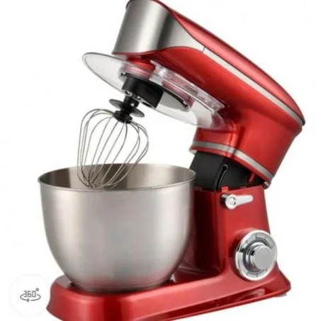 Kraft line Robot pétrin multifonctions-2000W, 6 vitesses ,Bol en inox 6.5L - Rouge