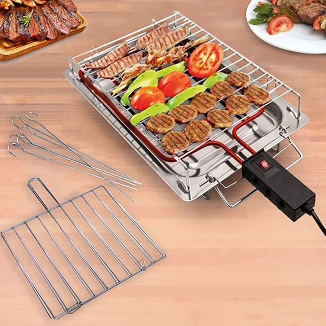 Barbecue Électrique Inoxydable – Laccor Original