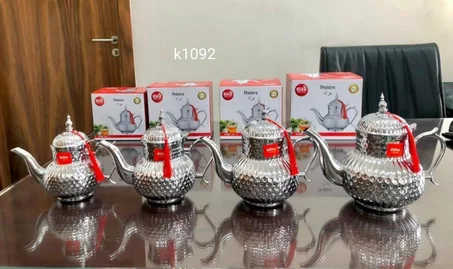 Elite Théière TRADITIONNELLE en acier inoxydable