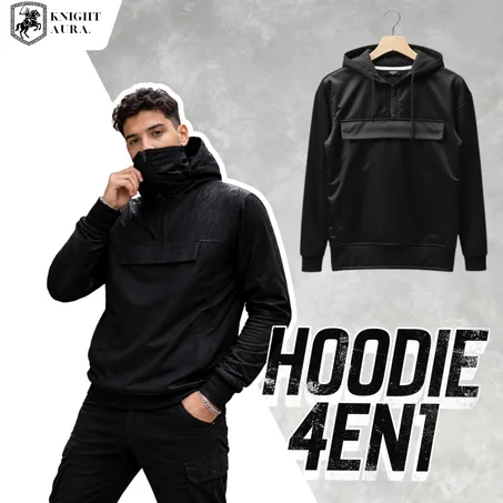 Hoodie 4 en 1 - Knight Aura