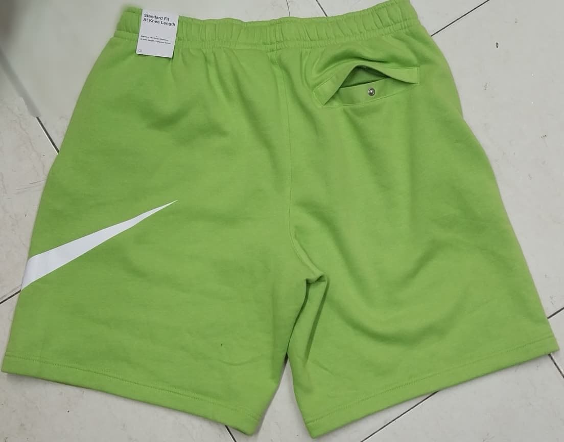 Short Nike vert fluo - Homme