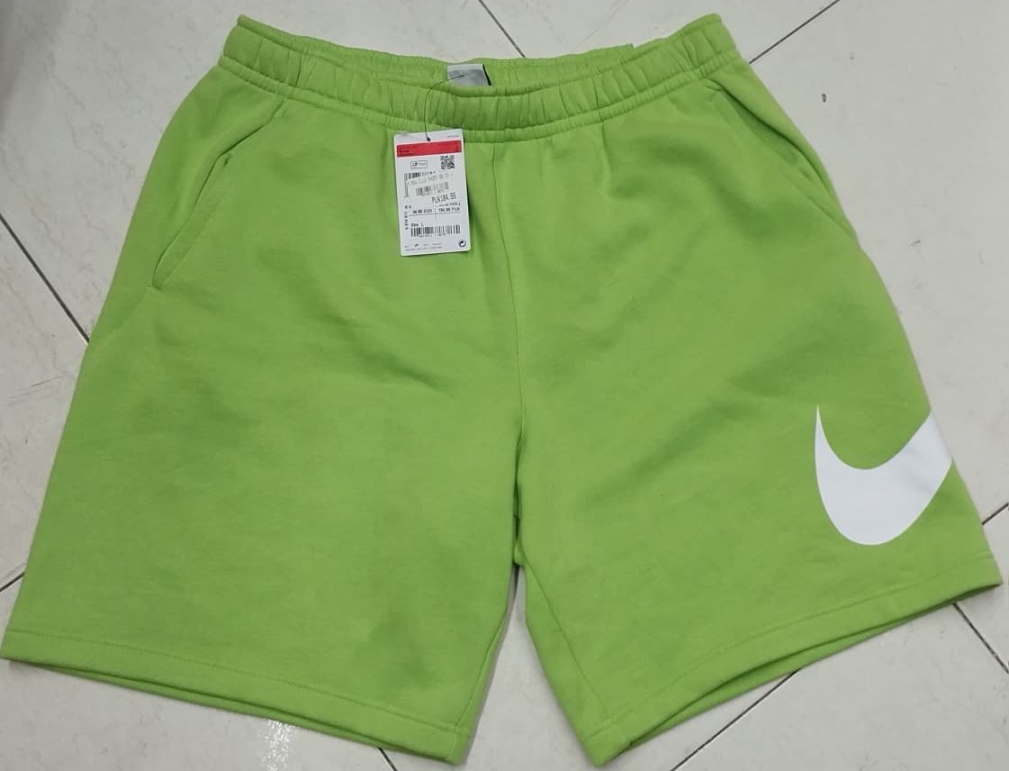 Short Nike vert fluo - Homme