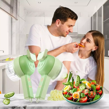 آلة الخضروات الكهربائية المحمولة