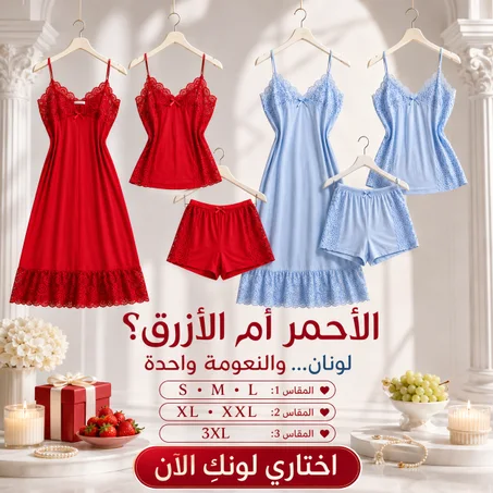 اناقة منزلية من 3 قطع