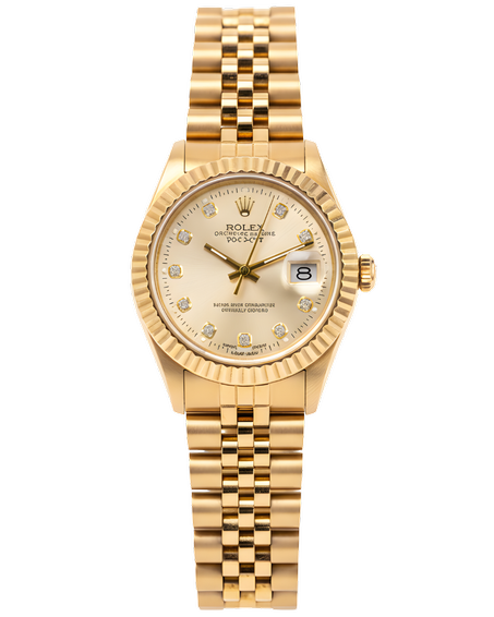 ساعة رولكس ذهبية... فخامة تليق بمعصمك