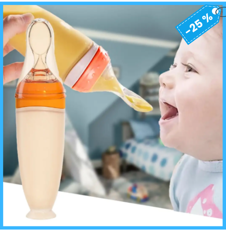 ملعقة تغذية الطفل