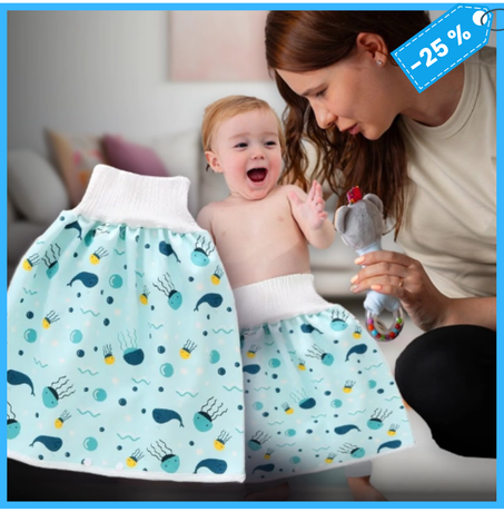 تنورة حفاضات تدريب الطفل