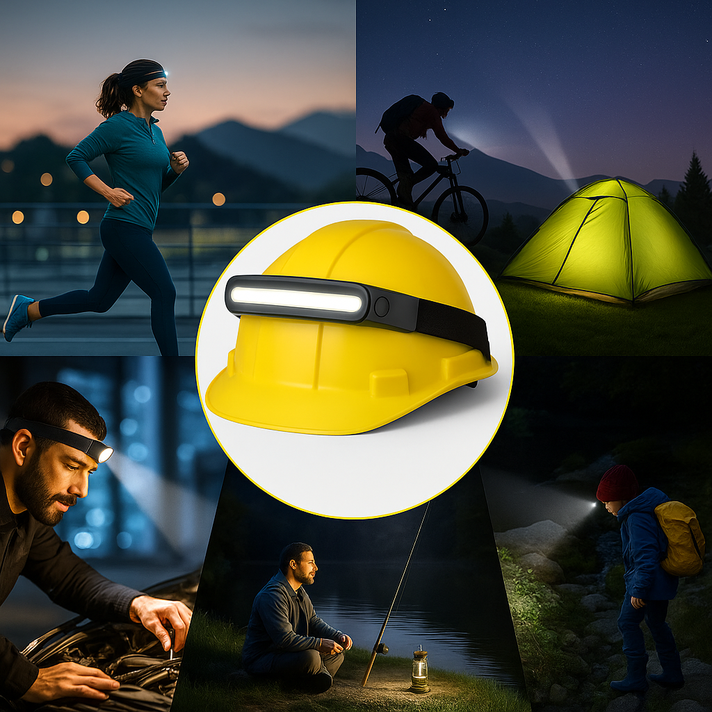 LED كشاف الرأس لومي