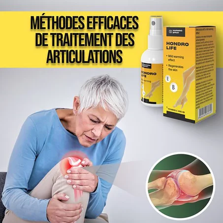 HondroLife : soulagement des douleurs articulaires, renforcement de la santé des articulations