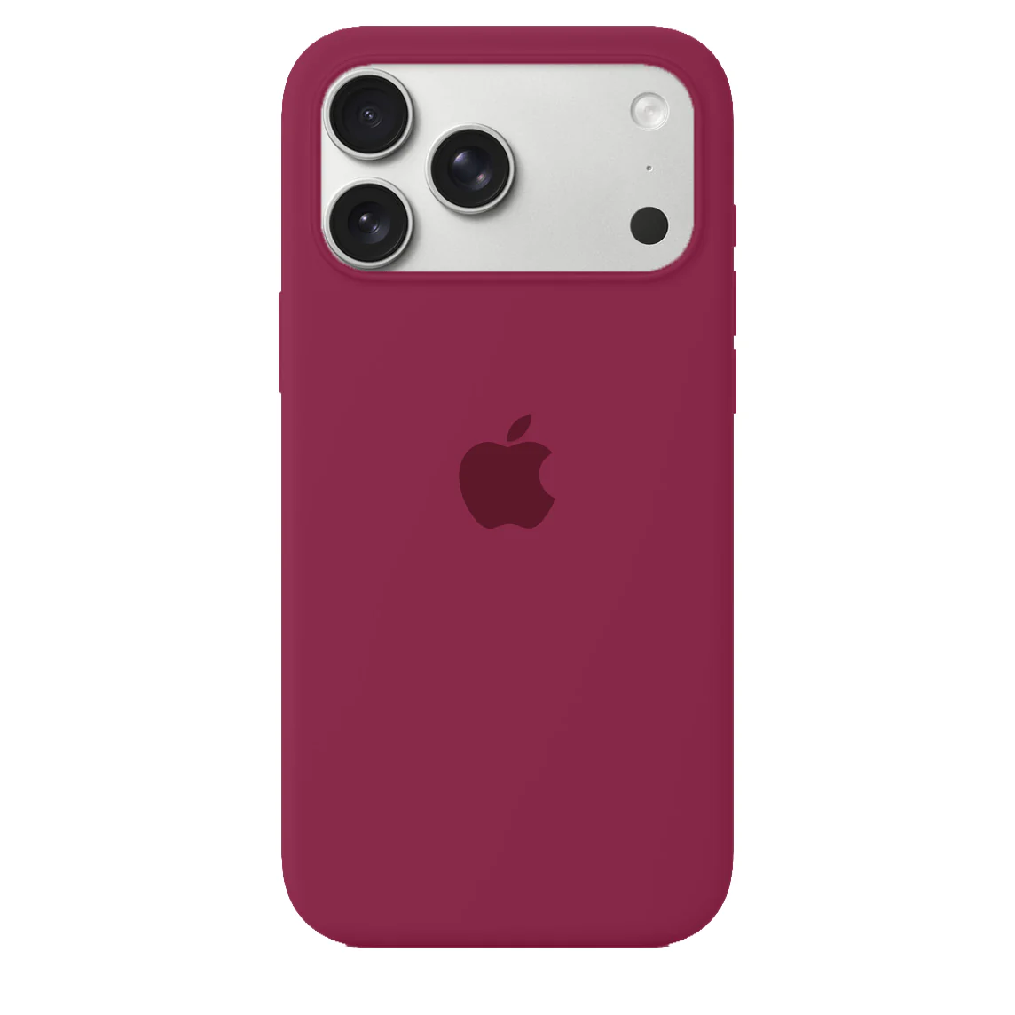 Apple Silicone Case - Rose Red -  17 Normal / 17 Pro / 17 Pro Max
