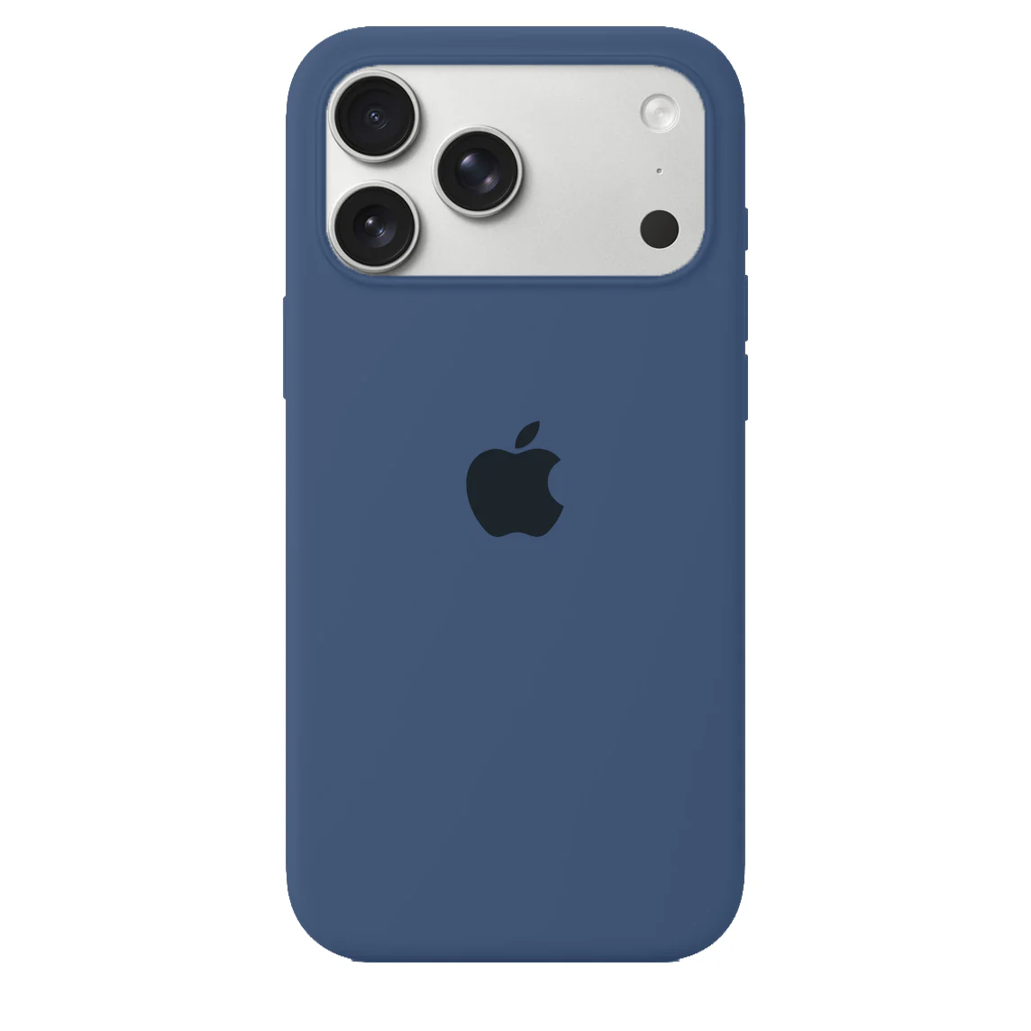 Apple Silicone Case - Navy Blue - 17 / 17 Pro / 17 Pro Max