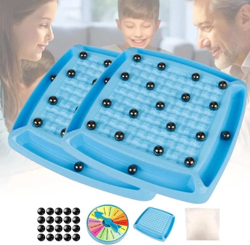 Magnetisches Schachkampf-Set: Lernbrettspiel mit tragbarem Magneteffekt – das ideale Valentinstagsgeschenk.