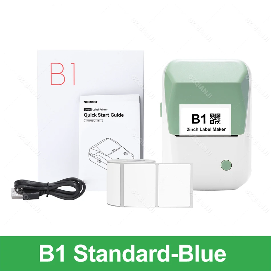 B1 Etikettendrucker, tragbarer Taschenetikettendrucker, Bluetooth-Thermodruck, selbstklebende Aufkleber-Etikettiermaschine
