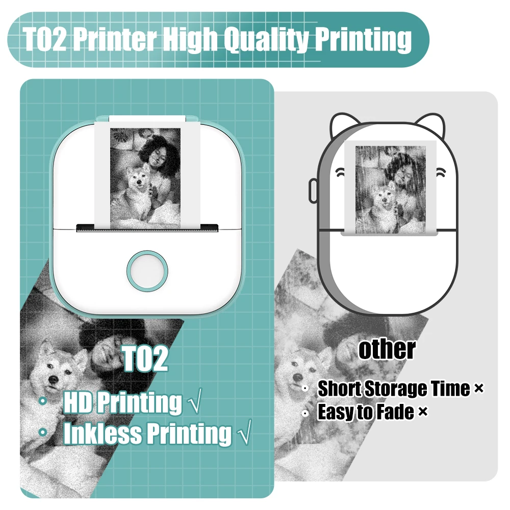 Mini Printer- Taschendrucker fur Studenten