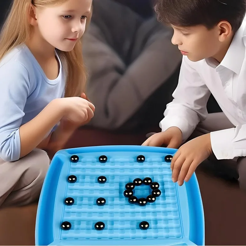 Magnetisches Schachkampf-Set: Lernbrettspiel mit tragbarem Magneteffekt – das ideale Valentinstagsgeschenk.