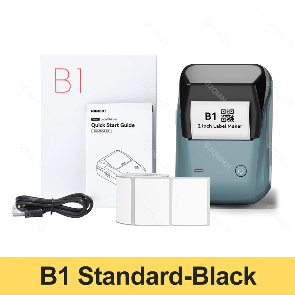 B1 Etikettendrucker, tragbarer Taschenetikettendrucker, Bluetooth-Thermodruck, selbstklebende Aufkleber-Etikettiermaschine