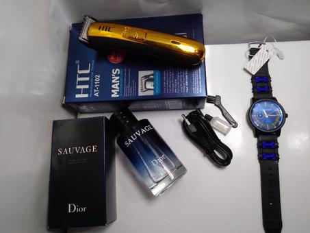 ✔ الة حلاقة ✔  ساعة.✔ عطر فاخر