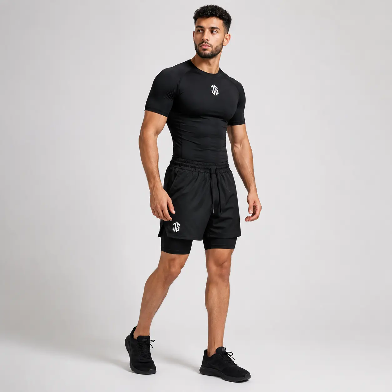Ensemble Performance JS Shadow 2.0 – T-shirt Technique & Short 2-en-1