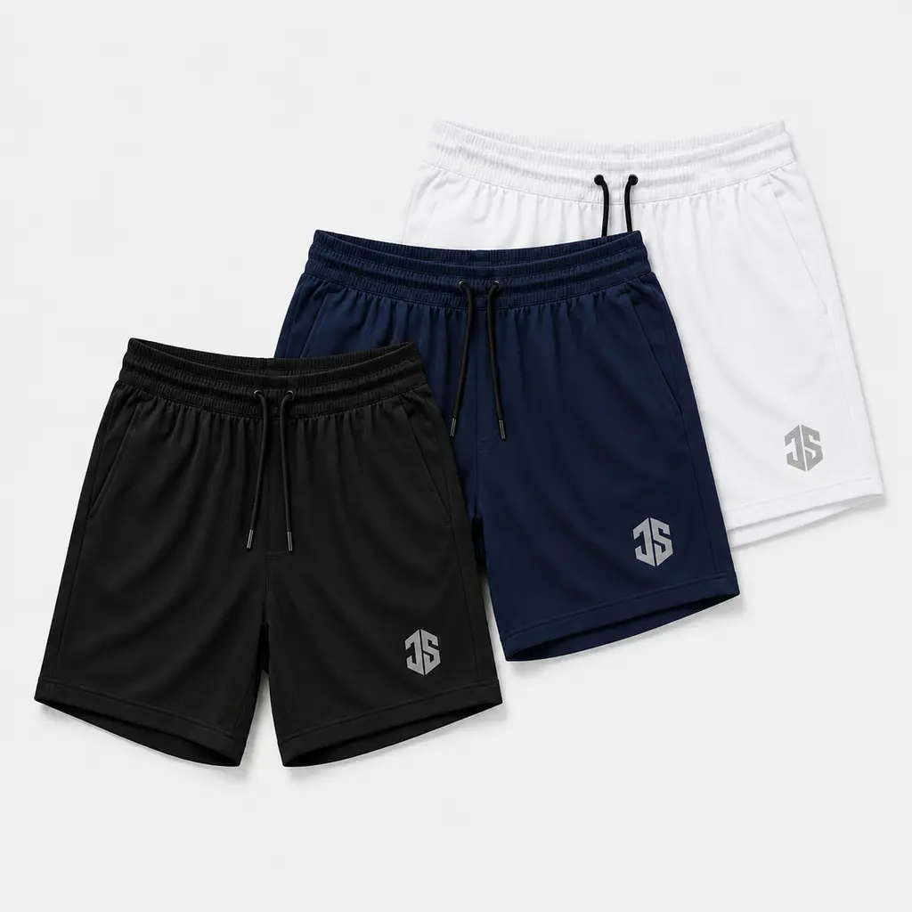 Pack Essential JS4™ — 3 Shorts