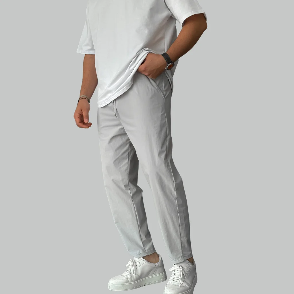 Pantalon Minimal  Essentiel GREY LT