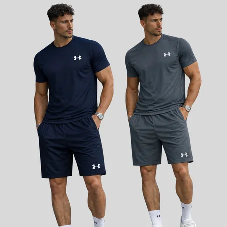 PACK SPORTIVE GRIS ET BLUE MARINE