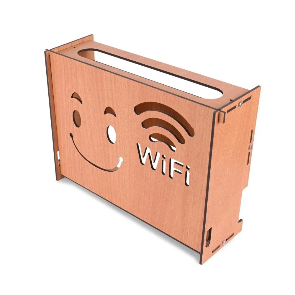 📡 Étagère de Rangement pour Routeur Wi-Fi – Propre, Discrète, Organisée