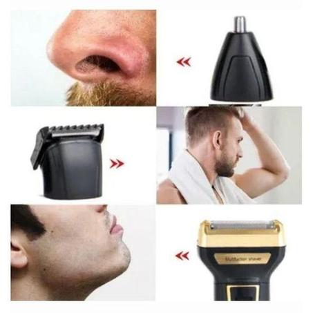 ✂️ Tondeuse Dinex 3-en-1 – Kit Multifonction pour Hommes