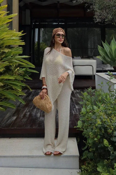 Ensemble Resort Luxe – Écru