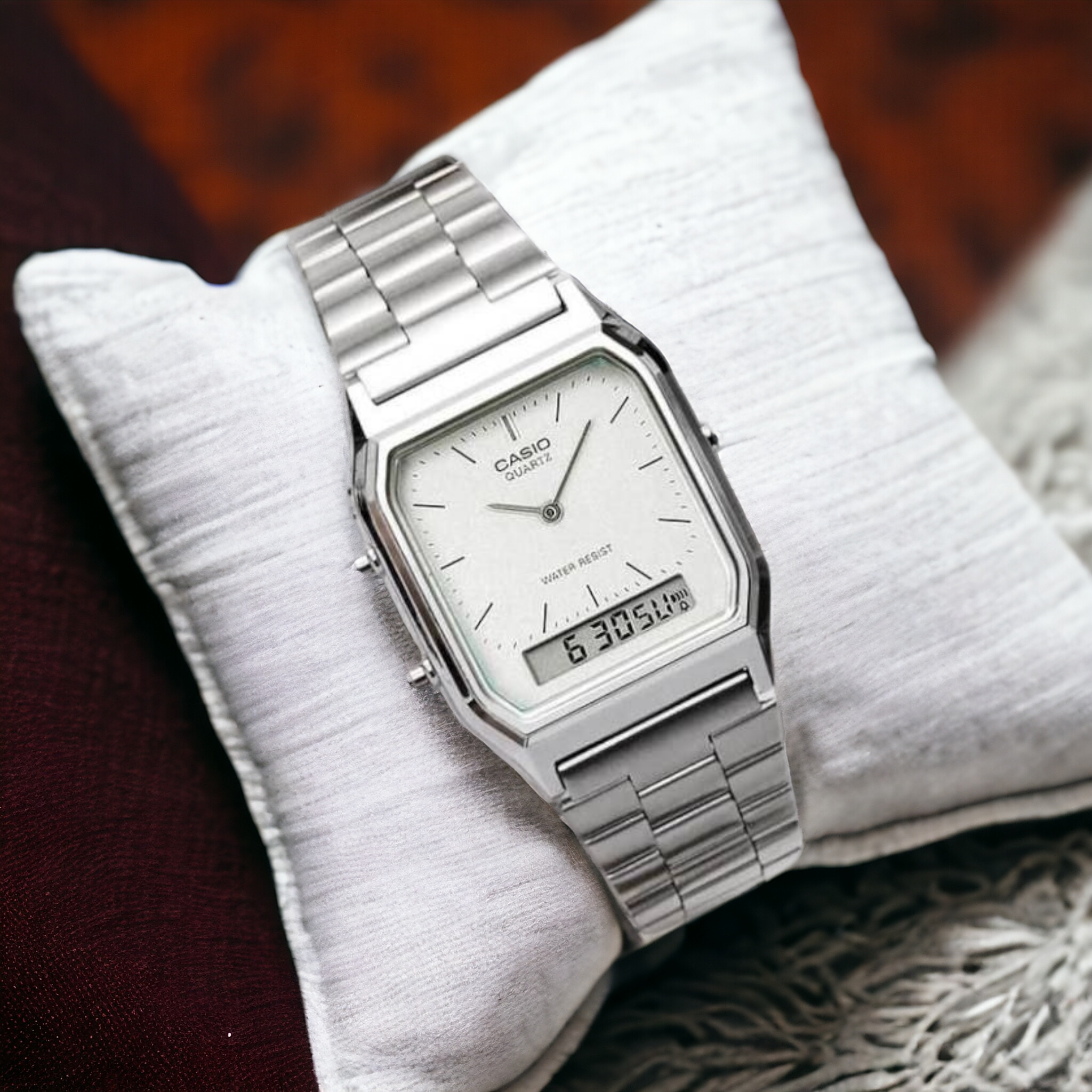 ساعة Casio AQ-230 أنيقة ورائعة