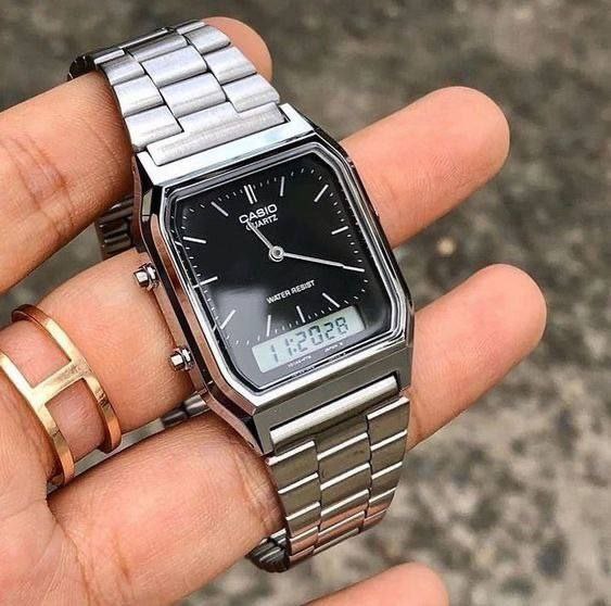 ساعة Casio AQ-230 أنيقة ورائعة