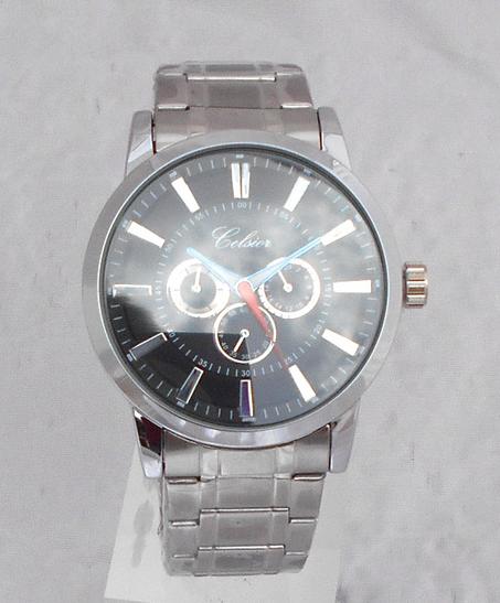 MONTRE HOMME CELSIOR ARGENT