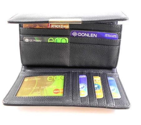 PORTEFEUILLE GIULIA NOIR