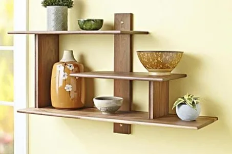 Produit détagères en bois pour la décoration de la maison(Ghlila)
