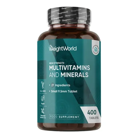 Multivitamines et Minéraux Weightworld 400tablets
