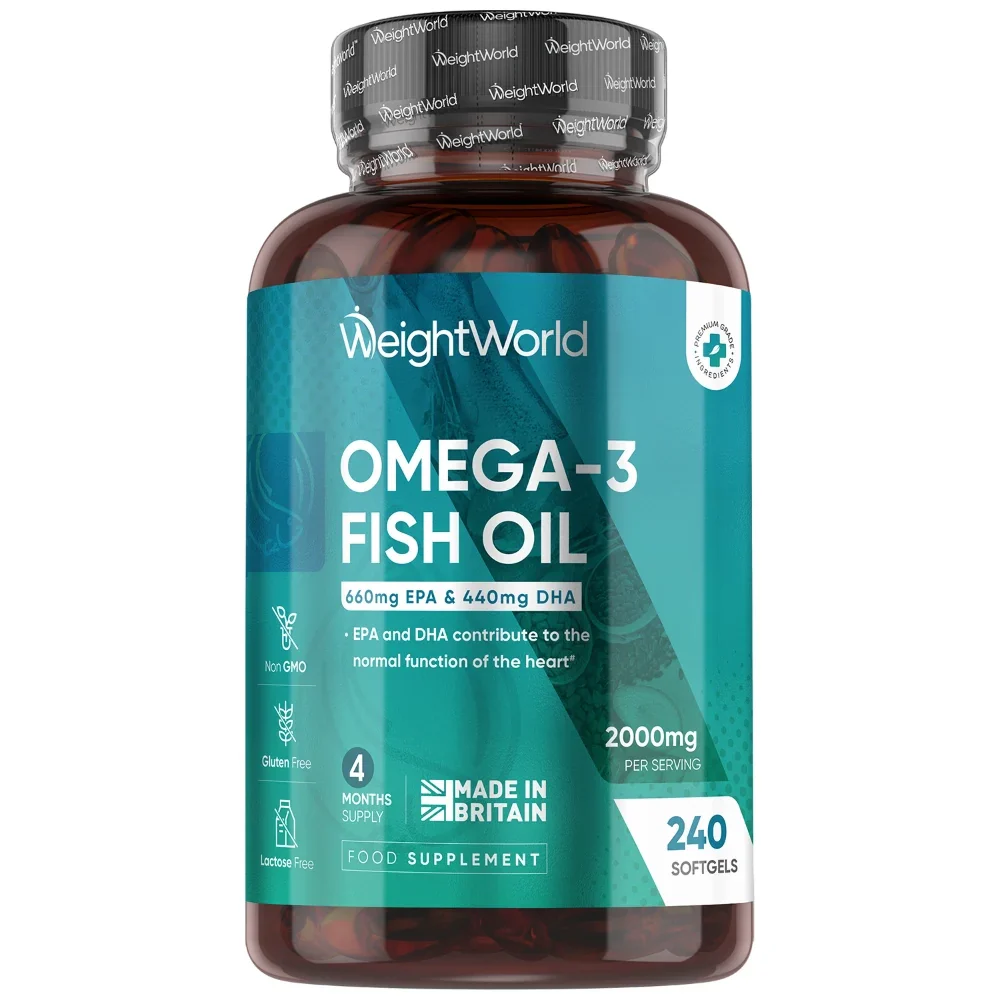 🐟 Omega 3 2000 mg WeightWorld 240 gélules