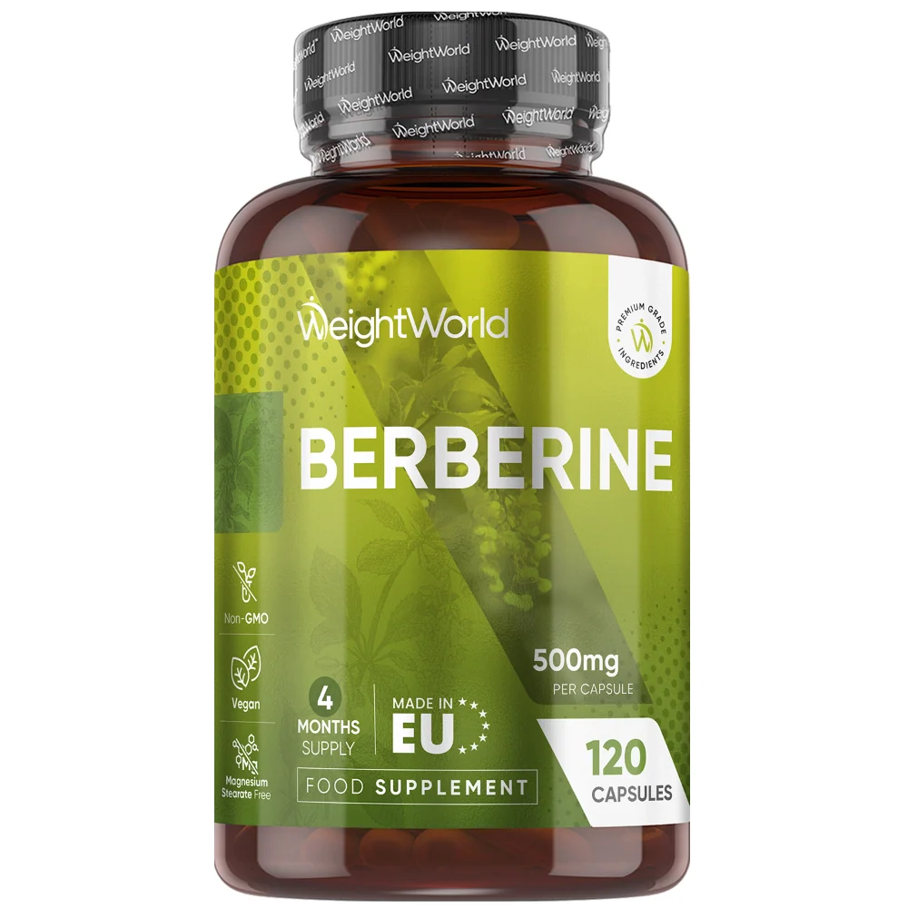 Berberine Weightworld 500mg -4months supply🍃