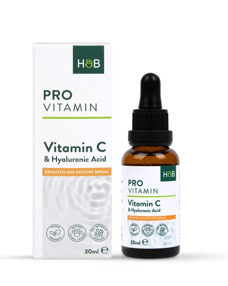 Sérum Vitamine C + Acide Hyaluronique – Holland & Barrett
