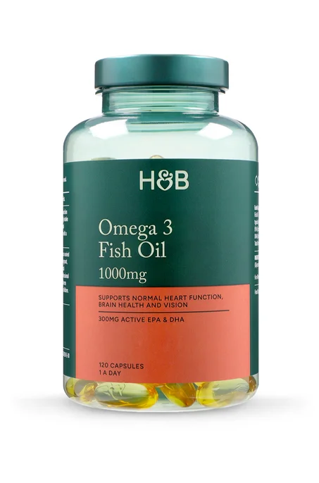 Omega 3 1000 mg – Holland & Barrett 120 gélules
