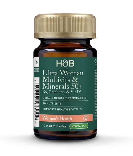UltraWoman Multivits & Minerals 50+ – 30 comprimés