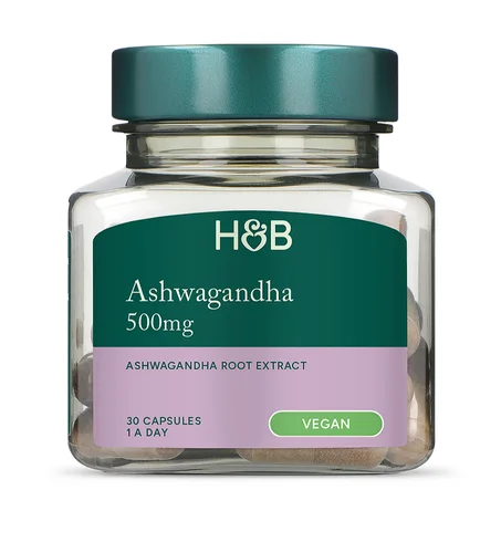 Ashwagandha 500 mg – Holland & Barrett – 30 comprimés