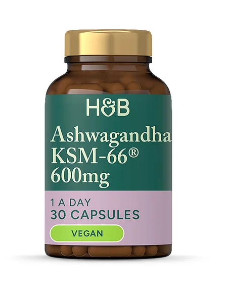 Ashwagandha 600 mg KSM – Holland & Barrett – 30 capsules