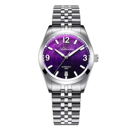 ADDIESDIVE Men Luxury Diver Automatic Mechanical Watch Sapphire Crystal 100M Waterproof Stainless Steel Business Sports AD2547