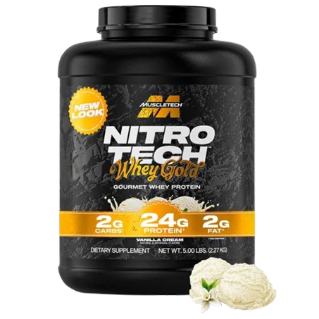 Nitrotech 100% Whey Gold 2,28kg - Muscletech