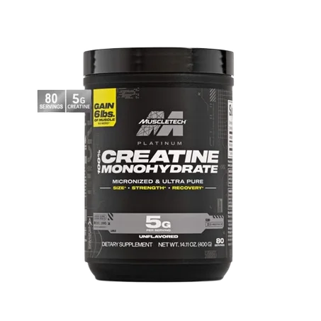 Platinum 100% creatine 400 G - Muscletech