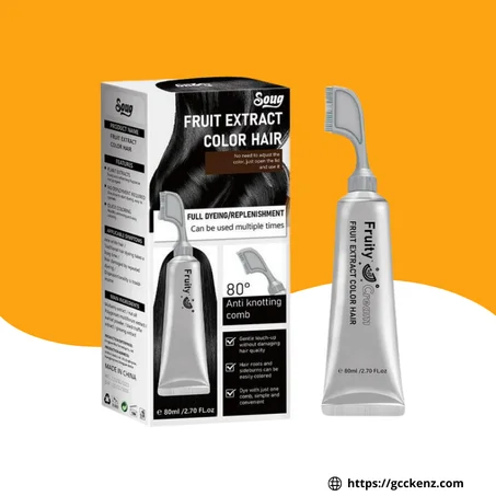 مشط الفواكه لشعر الأبيض