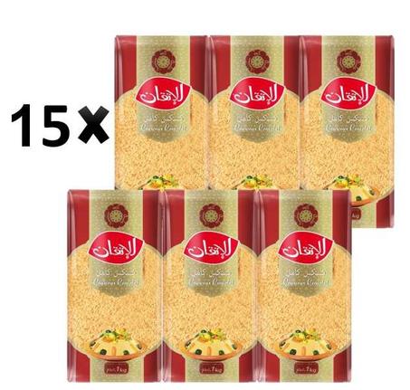 كسكس كامل الاتقان 1كغ×15